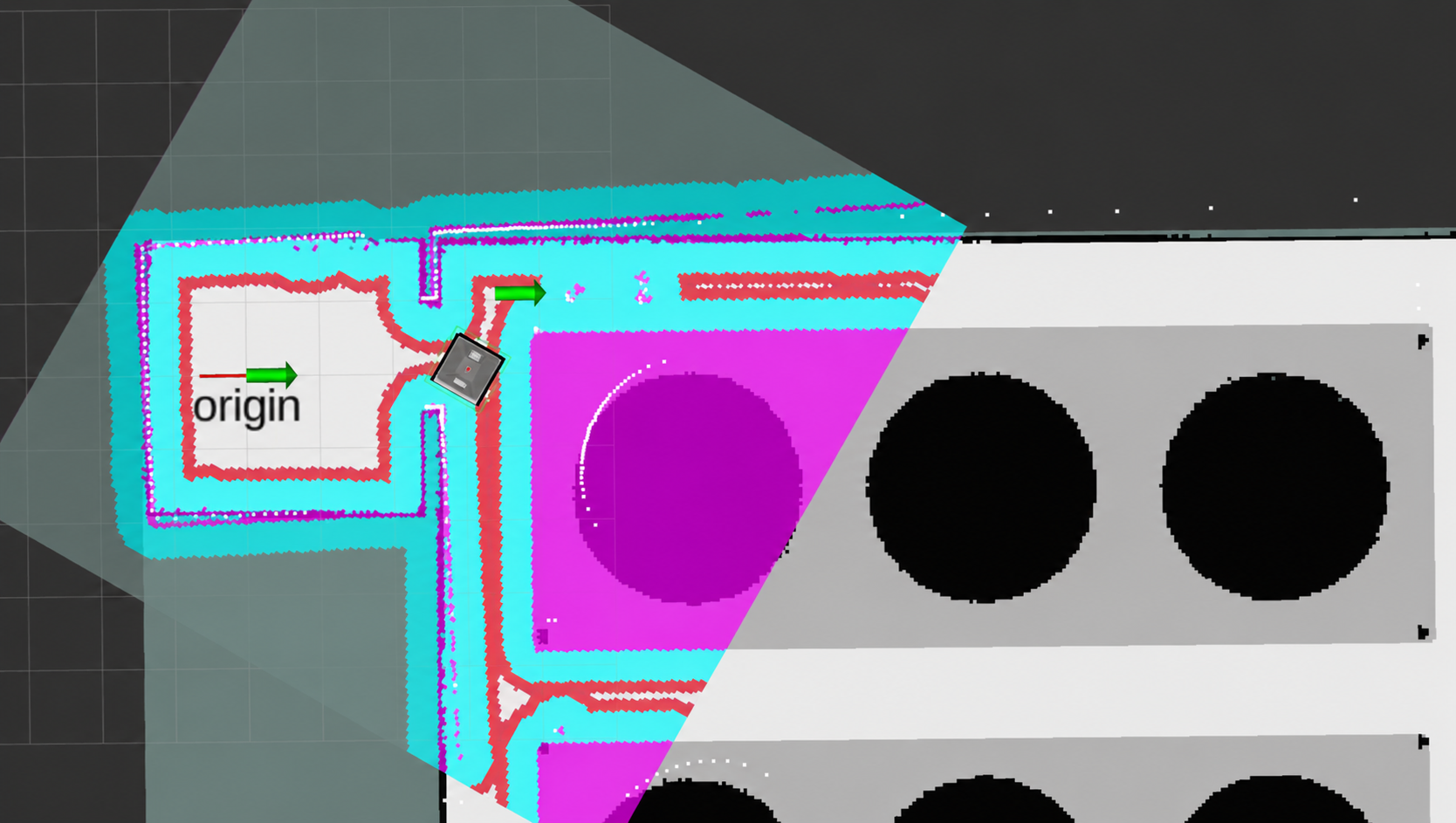 Robô UV-C - Simulação